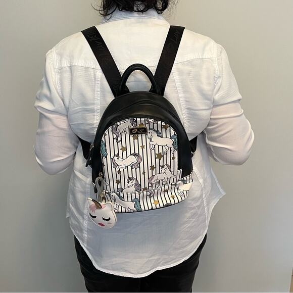 Luv Betsey Betsey Johnson Unicorn Mini Backpack - Picture 7 of 14
